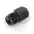 Black AN10 10AN Male to AN-8 Female Straight Swivel Fuel Oil Gas Line Fitting