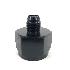 Black AN6 6AN Male to AN-10 Female Straight Swivel Fuel Oil Gas Line Fitting