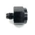 Black AN6 6AN Male to AN-10 Female Straight Swivel Fuel Oil Gas Line Fitting