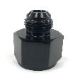 Black AN8 8AN Female to AN-6 Male Straight Swivel Fuel Oil Gas Line Fitting