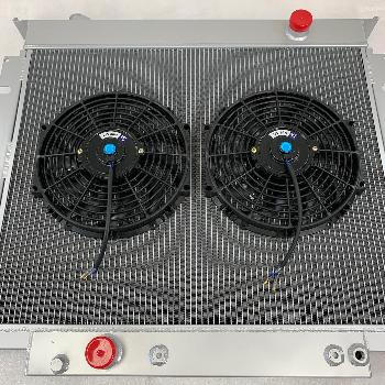 3 Core Radiator+ two 12