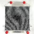 For 39-41 Ford Flathead L-Head Y Block 3 Row Core Tri Aluminum Racing Radiator