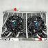 Dual Core Radiator for 93-98 TOYOTA SUPRA Manual Transmission ONLY with 10