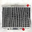 Side Radiator Fits 67-70 Ford Mustang V8 MT ONLY 3 Core Passenger/Right