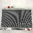 For 1986-1992 TY Supra JZA70 Manual Performance Racing Aluminum Radiator 2 Row