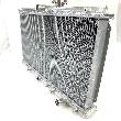 Fits HONDA PRELUDE 97- 01 Manual Performance Racing Aluminum Radiator 2 Row