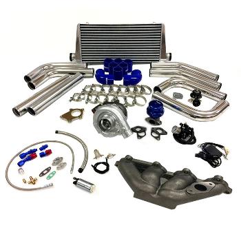 Honda Civic D Series D16 D15 SOHC T3T4 .63 Turbo Kit Intercooler BOV Manifold