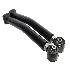 FRONT+REAR Upper Adj. Control Arm fit 2007-2018 Jeep Wrangler 4WD/2WD Black 4pc