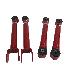 93-98 Grand Cherokee 98-06 Wrangler 4 PCS Set Front+Rear Upper Control Arm Red