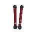 Rear Adj.Upper Control Arm for Jeep 93-98 Grand Cherokee 98-06 wrangler TJ Red