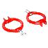 For 89-94 Nissan 240SX S13 Red Rear Alignment Camber Arm Toe Kit EMUSA