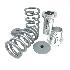 New 95-99 Mitsubishi Eclipse Coilover Lowering Spring Kits Adj. High/Low SILVER