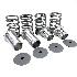 New 95-99 Mitsubishi Eclipse Coilover Lowering Spring Kits Adj. High/Low SILVER