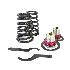 Coilover Suspension red fit 1992-1997 BMW 318i Base Senden 4-D E36 3-Series