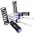 Fit BMW E39 01-03 525i/97-00 528i Sedan 4D ONLY Coilover Suspension Kit blue