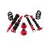 Coilover Suspension FIT 2009-2011 Nissan 370Z Touring Coupe 2D RED