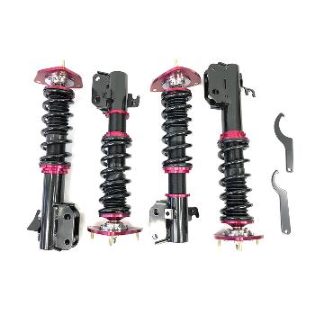 Coilover Suspension FIT 02-07 Subaru Impreza WRX Sedan 4D NON Adj.Deamper RED