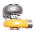 EMUSA Yellow GT45 Turbo/Turbocharger 600+HP Universal T4/T66 3.5