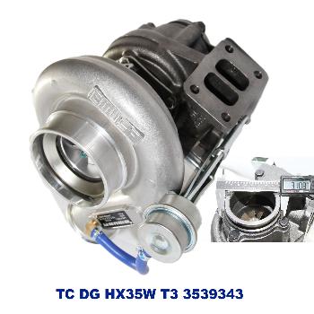 HX35W 3539343 Diesel Turbo for 1998.5 Dodge Ram Truck Cummins 6BT 5.9L ISB 215HP