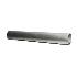 5pcs Galvanized Steel Straight Exhaust Tail Pipe 2.25