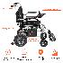 Lightweight 37.5 lbs Foldable Electric Wheelchairs Max 265lbs, with Dual Motor