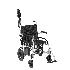 Lightweight 37.5 lbs Foldable Electric Wheelchairs Max 265lbs, with Dual Motor