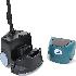 Emotor 14 Inch Portable Lightweight Floor Scrubber Dryer Machine 6000MAH Lithium