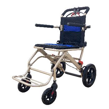 Ultralight Aluminum Folding Manual Wheelchairs 16" Wide Seat (Max 265 lbs.)