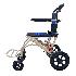 Ultralight Aluminum Folding Manual Wheelchairs 16" Wide Seat (Max 265 lbs.)