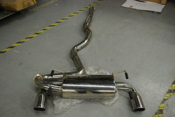 3" Catback Exhaust FOR 08-12 Subaru Impreza WRX&STi Hatcback Wagon 5D ONLY