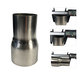 Universal Stainless Steel T409 Exhaust Piping Reducer 2 quot; to 2.5 quot;