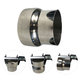 Piping Reducer 3 quot; to 3.5 quot; Stainless Steel for Exhaust  Downpipe  Manifold and Header
