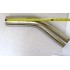 Universal Intercooler Piping Stainless Steel T201 45Degree Pipe 3 with quot; 16 Gauge 