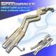1995-1998 NISSAN 240SX S14 3 quot; CATBACK EXHAUST DUAL