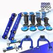 1992-1995 Honda Civic Acura Coilover+F amp;R Adj. CAMBER KIT+Rear Lower Control Arm