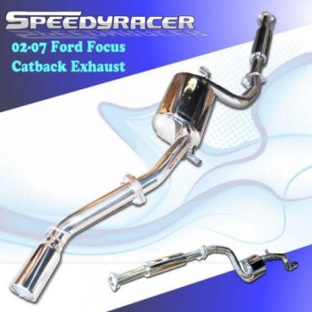 2002-2007 Ford Focus Catback Exhaust 2.0L 121Cu. In. l4 GAS DOHC Naturally Rel