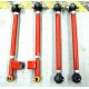 1995-2007 Subaru Impreza GC GD Rear Lateral Link Kit 4 PCS RED