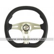 Steering Wheel 350mm Leather/Aluminum