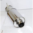 2 quot; Exhaust Tip Muffler Round-Shaped SS N1 Unviersal