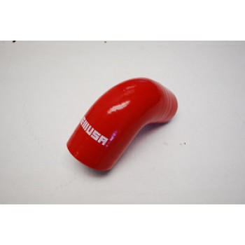 UNIVERSAL 90 degree 2"-2.5" silicone coupler RED